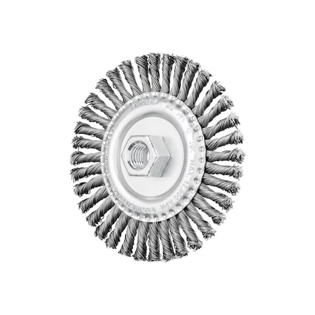 Pferd 4-1/2" Stringer Bead Wheel - .020 CS Wire, 5/8-11 Thread 82194